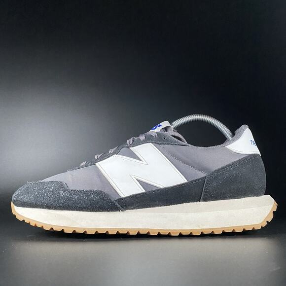 New Balance 237 Men’s Size 9 D Black Casual Sneakers Running Shoes Athletic GUC